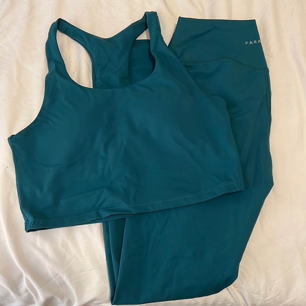 Paragon fitwear emerald green medium set